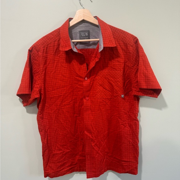 Mountain Hardwear button down short sleeve - Picture 1 of 4